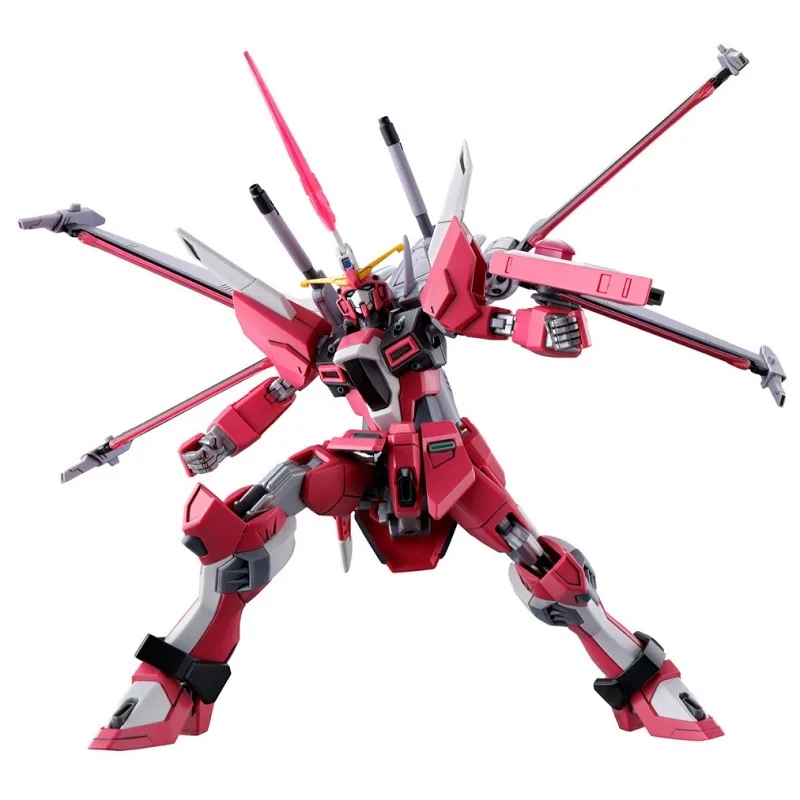 In Stock Bandai HG 1/144 INFINITE JUSTICE GUNDAM Type2 Seed Gundam Anime Action Figures Toys Gift For Boys Kids