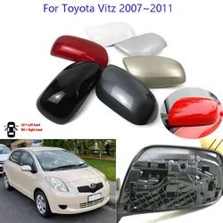 Car Accessories For Toyota Vitz 2003~2011 Rearview Mirror Cover Reverse Mirror Shell Mirror Case Housing