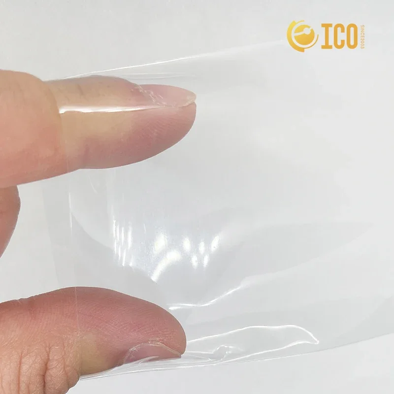 Fundas transparentes para cartas de póker, Protector de cartas de póker de tres reinos, película interior, 200-1000 piezas, 64x89mm