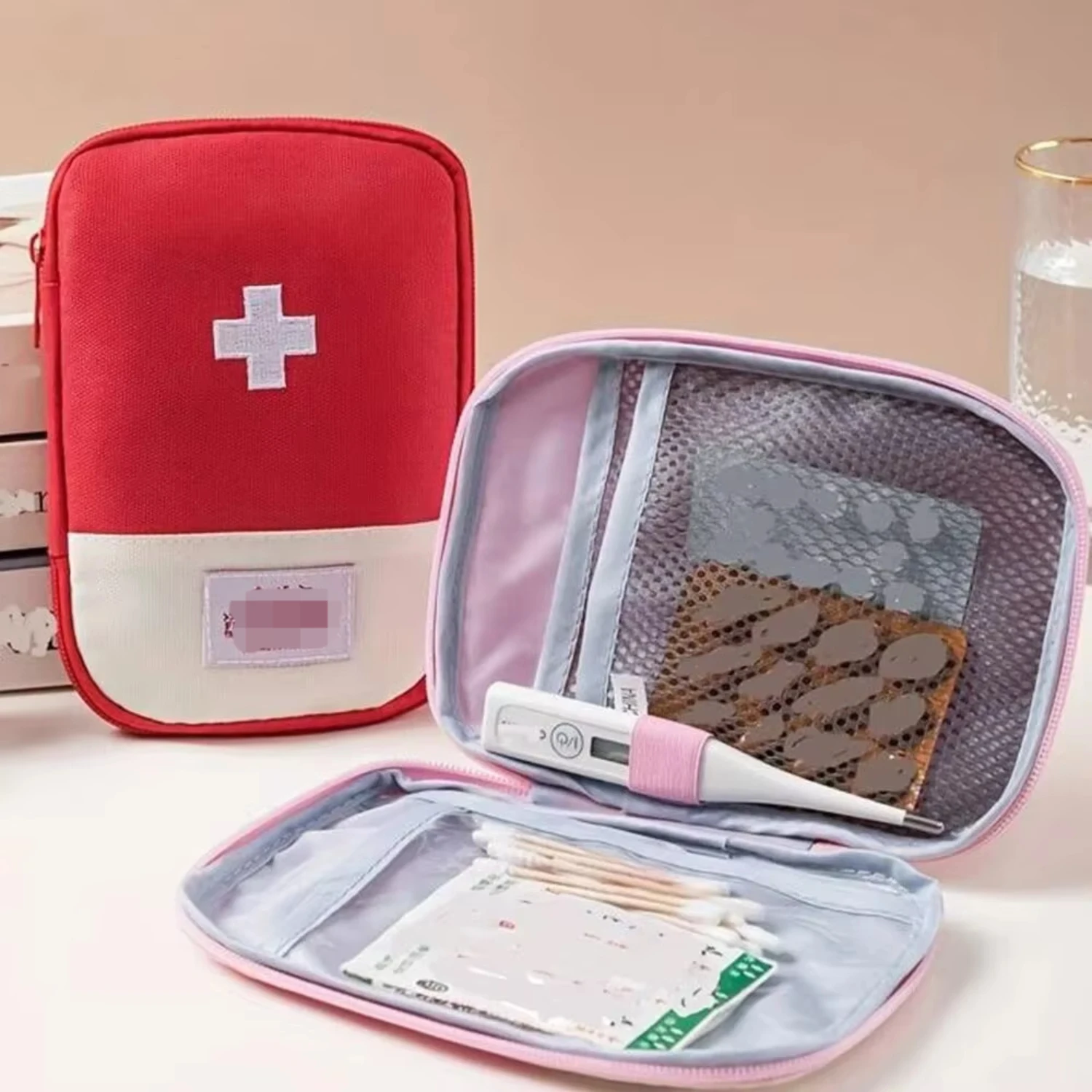 Kit di pronto soccorso Custodia per medicinali Kit di sopravvivenza di emergenza per salvataggio medico da viaggio all'aperto