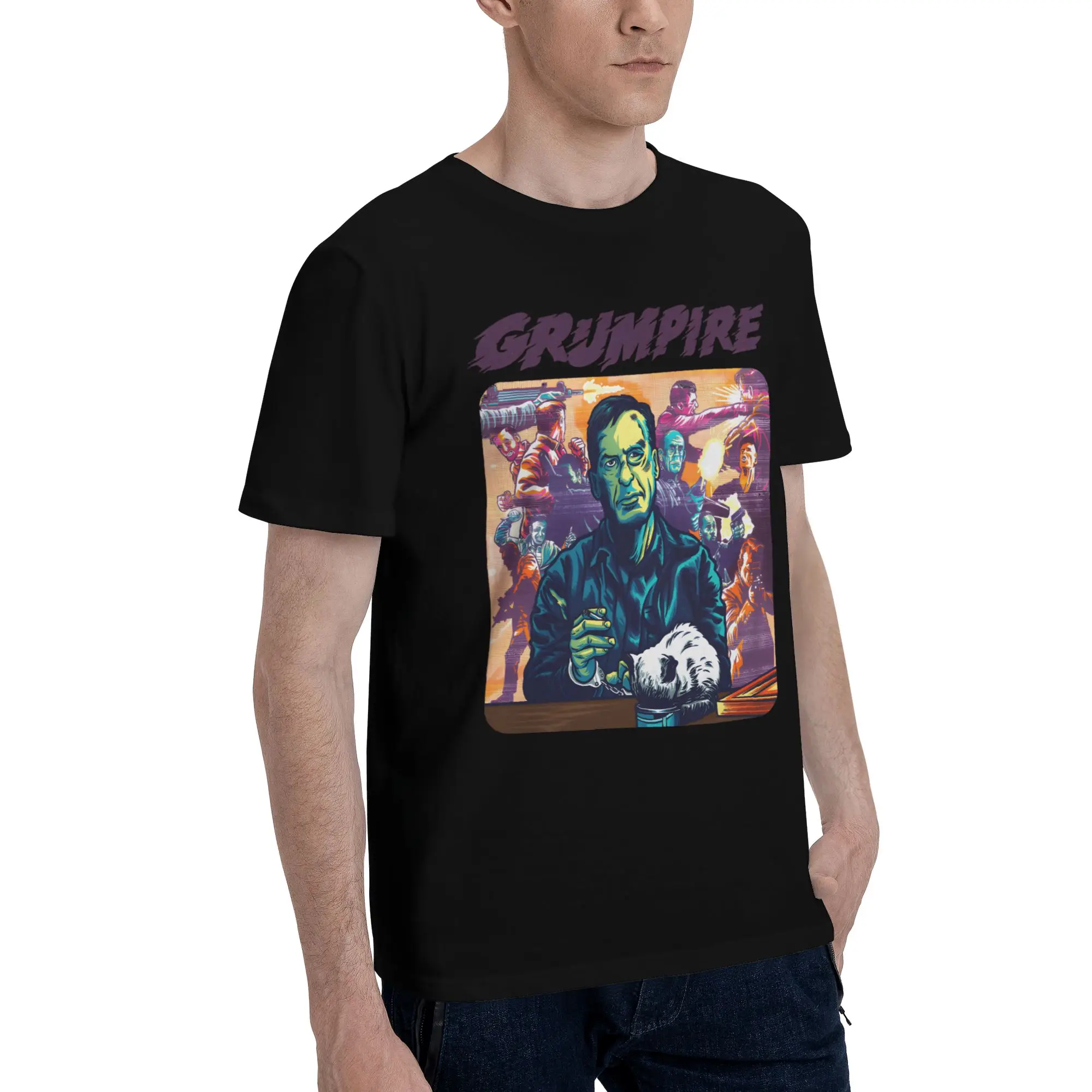 nobody Novelty 100% Cotton T-Shirt Nobody Tops Tees For Men