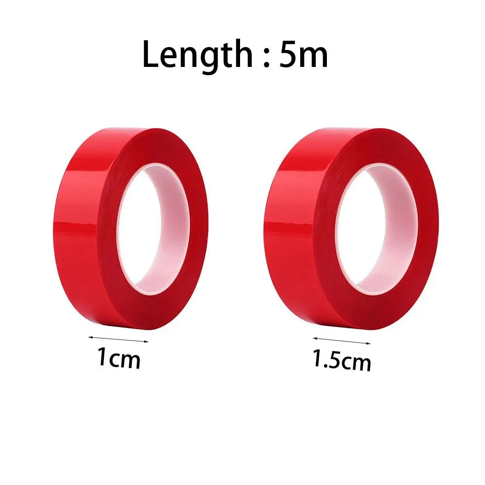 New Chinese Spring Festival Double-sided Tape Transparent Non-Marking Couplet Stickers Strong Adhesion Decoration Tape