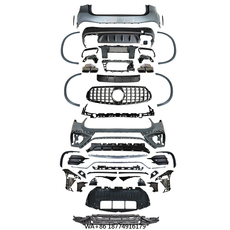 

Hot Auto Accessory Front and Rear Bumper for X254 GLC Regular Edition Upgraded GLC63 Body Kit