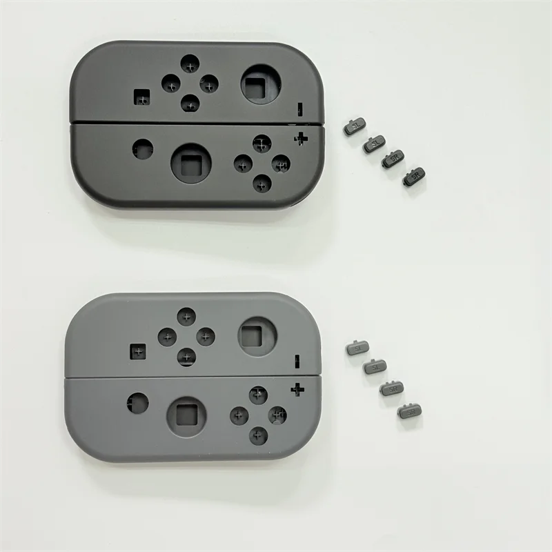 1PC Dark Black / Black Grey Housing for Nintendo Switch NS Joycon Shell Replacement Joy-con Case with Middle Frame SL SR Buttons