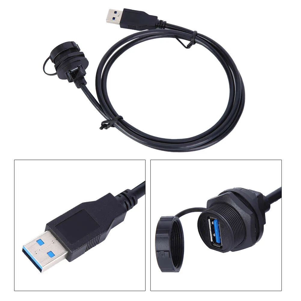 

Запасная часть для USB-разъема, водонепроницаемая, с кабелем, 1 шт., для коммуникационного оборудования, медь