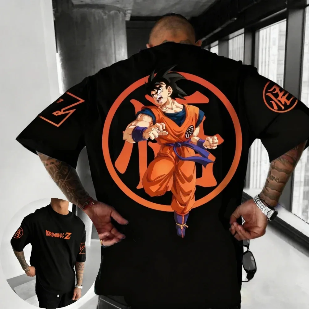 

Новая летняя футболка 2026 года с 3D-принтом Укуна из аниме Dragon Ball к 40-летию, быстросохнущая, модная, с цветочным узором, уличная одежда, унисекс, Y2K