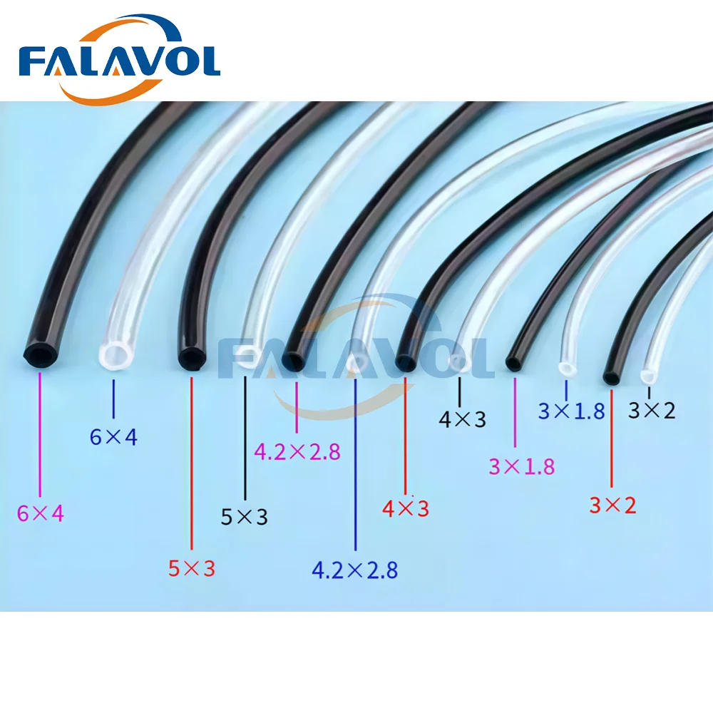 FALAVOL 10m/lot Eco solvent/Water based/UV Ink Tube single Line Feeding Tube For Inkjet Printer Ink hose