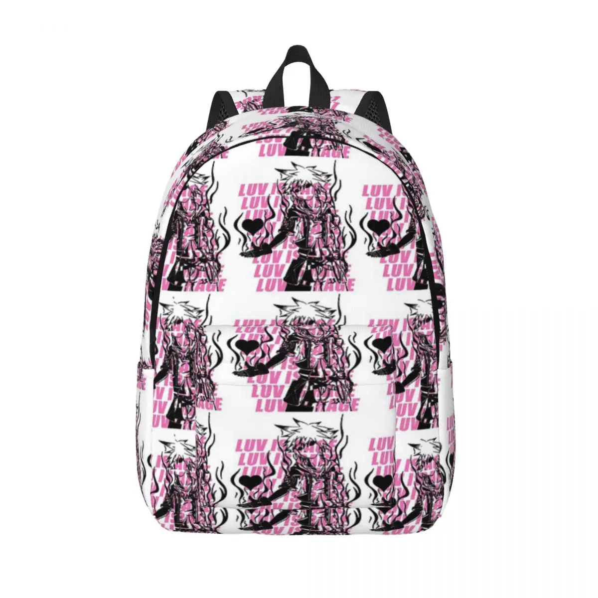 

Anime Boy - Luv Is Rage Simple and Stylish Backpack Canvas Backpack Bag