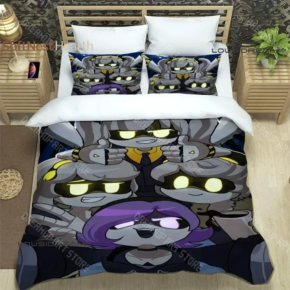 2026 3D Print Murder Drones Cartoon Print Bedding Sets Exquisite Bed Supplies Set Duvet Cover Bed Comforter Set Bedding Luxury