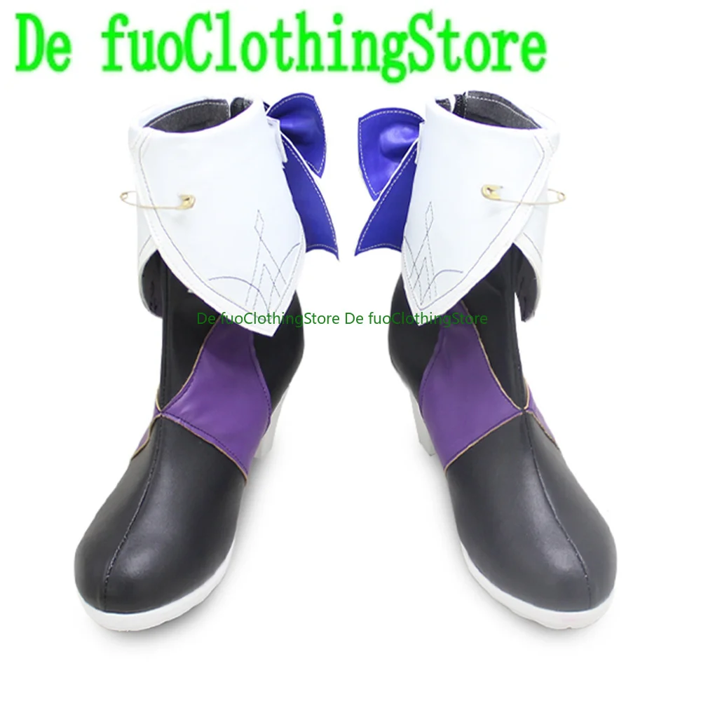 

Defu Honkai Star Rail Herta Cosplay Shoes Boots Game Anime Party Halloween Chritmas Shoes Store