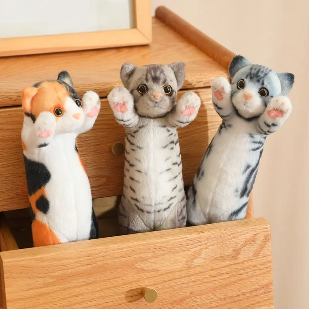 كيتي الدمى PP القطن محاكاة القط الدائمة محشوة الحيوان محشوة القط دمية نابض بالحياة Kawaii القفز هريرة ديكور المنزل #3