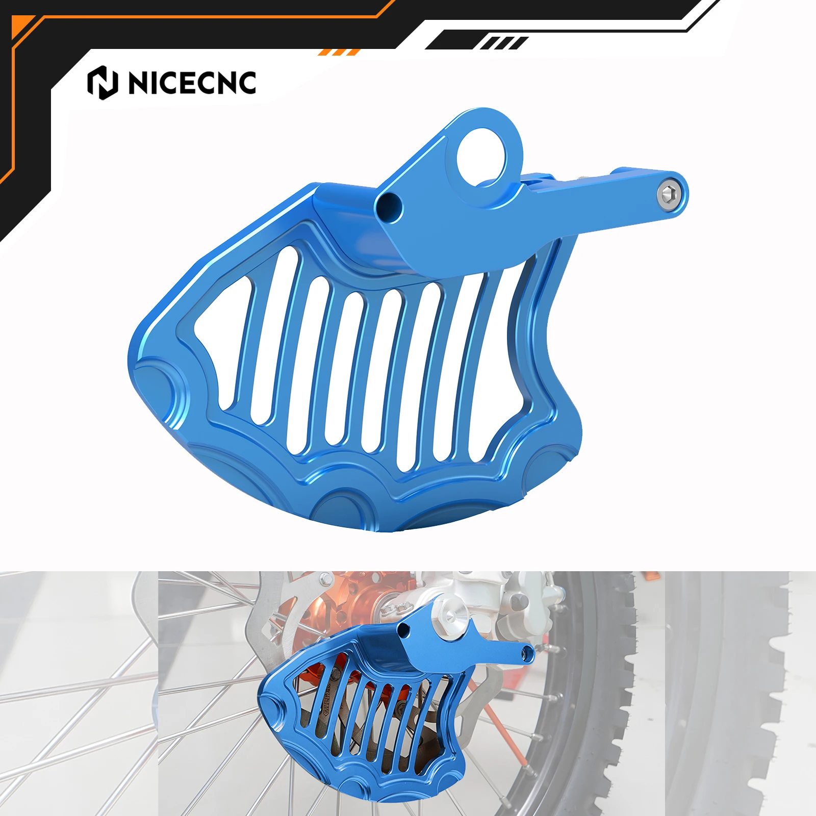 

NICECNC For Husqvarna TE 300 FE 350 FE450 FE501 FE250 TE250 TX300 TC125 TC250 FC FX 350 2016-2023 Front Brake Disc Rotor Guard