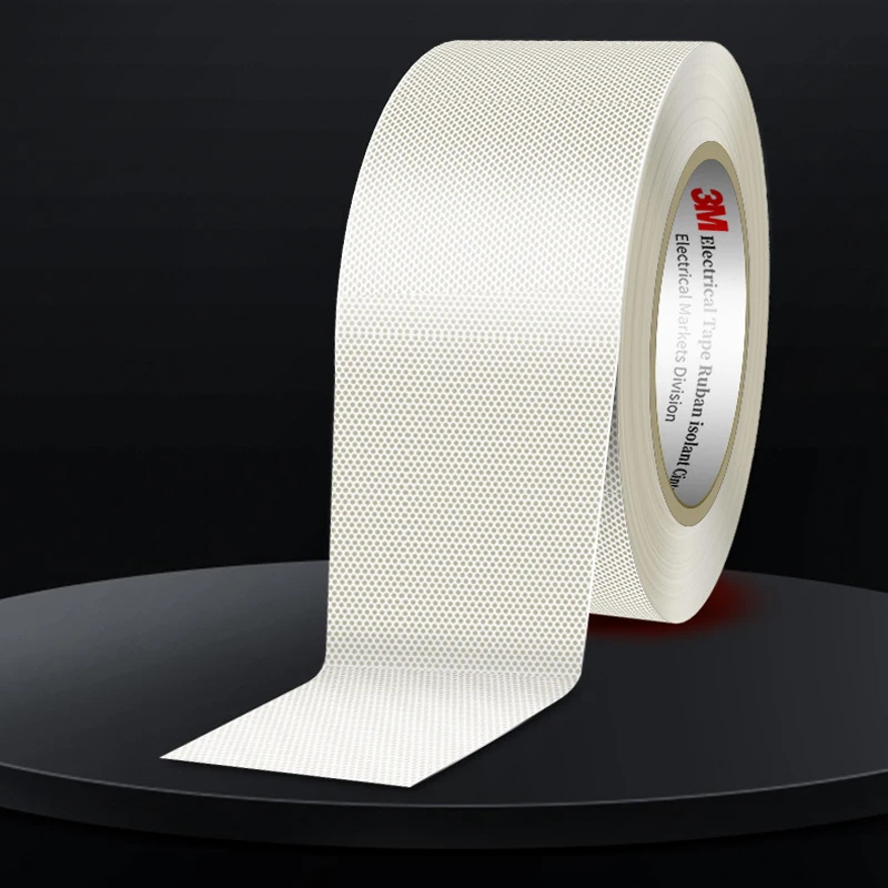 3M 69 Fiberglass Tape Single-Sided Mesh Adhesive Tape High Temperature Resistant Heat Insulating Binding Strong Fixing Fiberglas