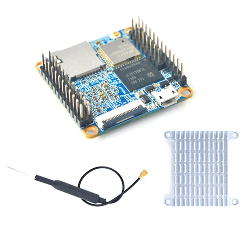 

B47C для Nanopi NEO Air макетная плата 512 МБ DDR3 RAM 8 ГБ EMMC Allwinner H3 Iota7 Bluetooth WIFI Iot модуль с радиатором