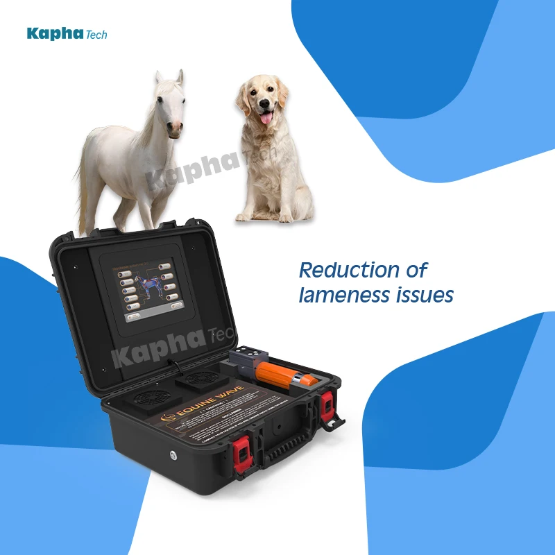 Equine Veterinary Shock Wave Pain Relief Device Shockwave Therapy Equipment