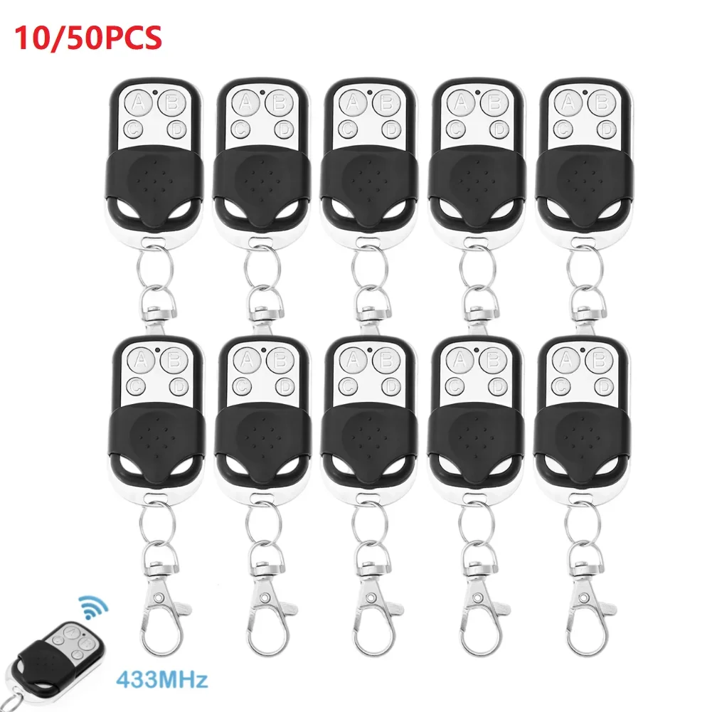 

10PCS 40PCS Universal Garage Door Opener Remote Control 433MHZ Clone Learning Rolling Code Duplicator For Gate Garage Door