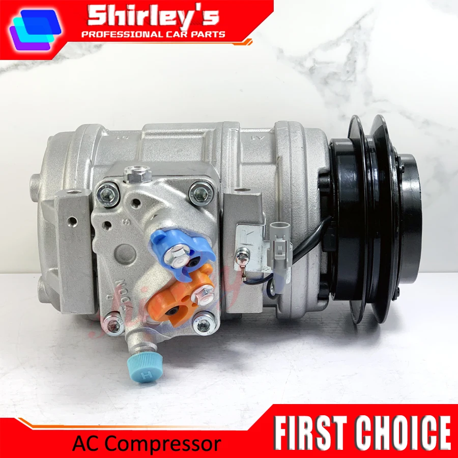 ضاغط التيار المتردد 10PA20C لتويوتا لاند كروزر 100 FZJ100L DJ100 HZJ105 UZJ100 GXR 8832060590 88320-60730 8832060730 88320-60590