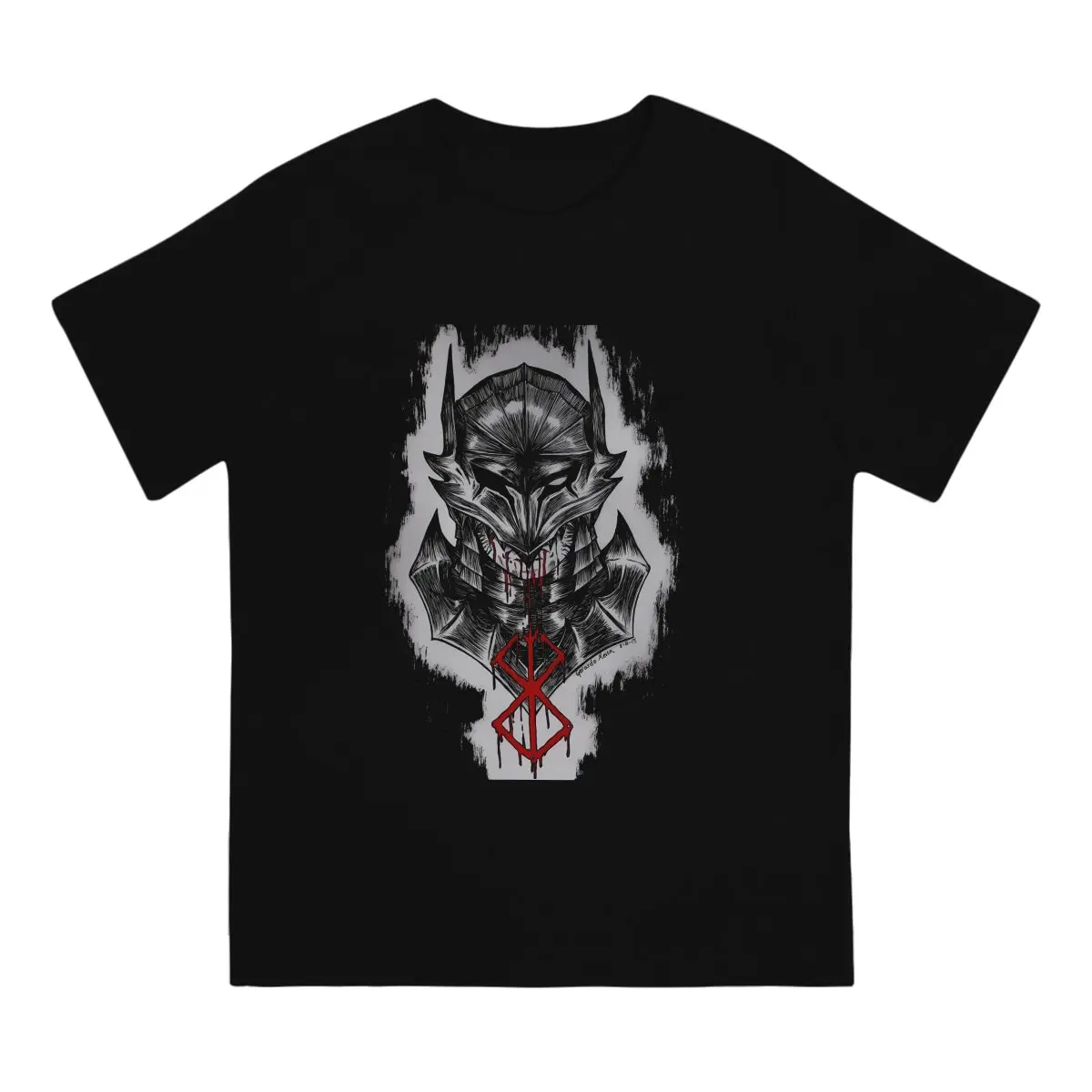 Brave Berserk Guts Unique TShirt Berserk Casual T Shirt Summer T-shirt For Adult