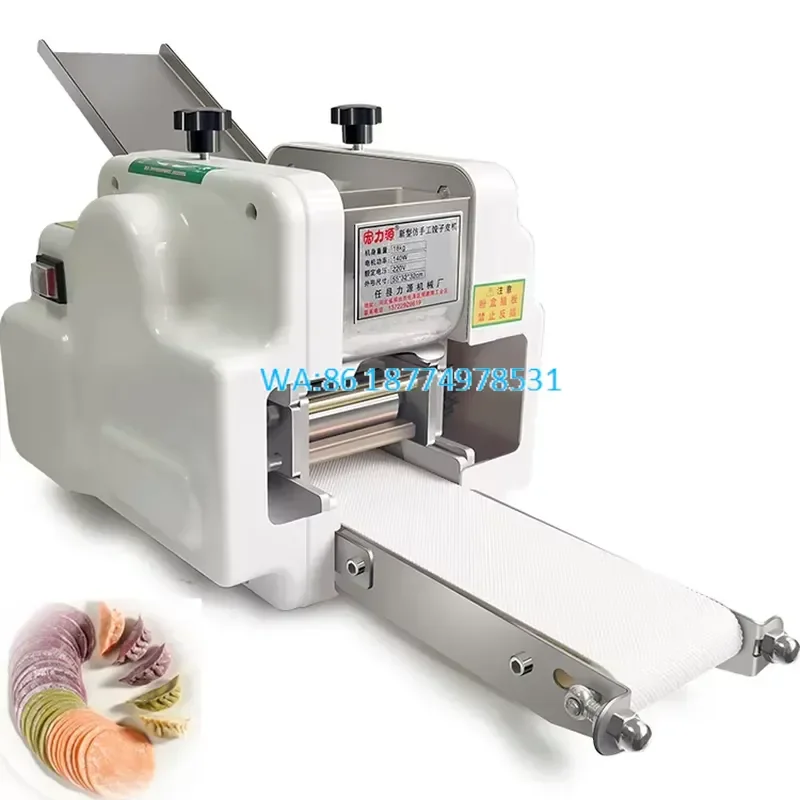 Wmwmnu for Small Dumpling Gyoza Empanada Wrapper Maker Dough Sheeter Machinery Spring Roll Pastry Sheet Making