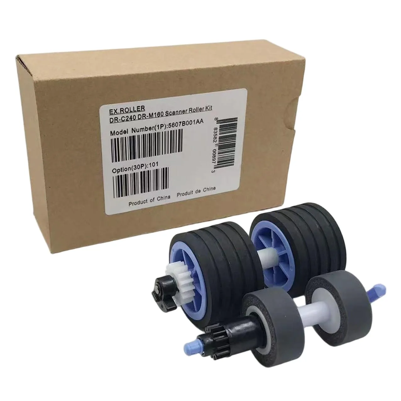 POJAN 5607B001 Exchange Roller Kit Compatible with DR-C230 C240 M160 S150 R40 R50 RS40 New Printer Parts