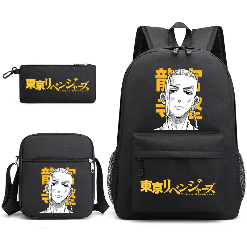 Bolsos de ocio de Los Vengadores de Tokio, bolsos para niños y niñas, mochilas ren, mochilas escolares para estudiantes adolescentes, bolsas con estampado de Anime, bolsas de viaje al aire libre