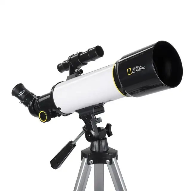 

National Geographic Telescopio Refractor Sky View 70 - 70 mm Con Soporte Panhandle