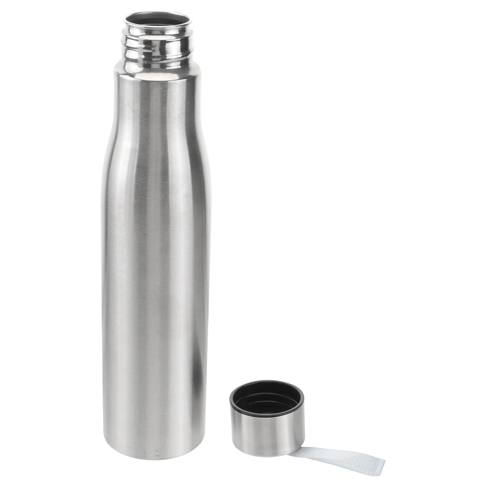 

750 Ml Stainless Steel Oil Bottle Dispenser Container Silver Vinegar Dust proof Sauce Holder Kitchen Condiment Pourer Anti drip