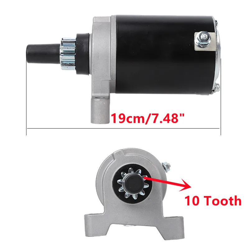 Starter Motor for Tecumseh OH50 OHH50 OHV110 OHV120,Replacement Accessory Engine Parts STC0023 410-22017 37425 5747 36914