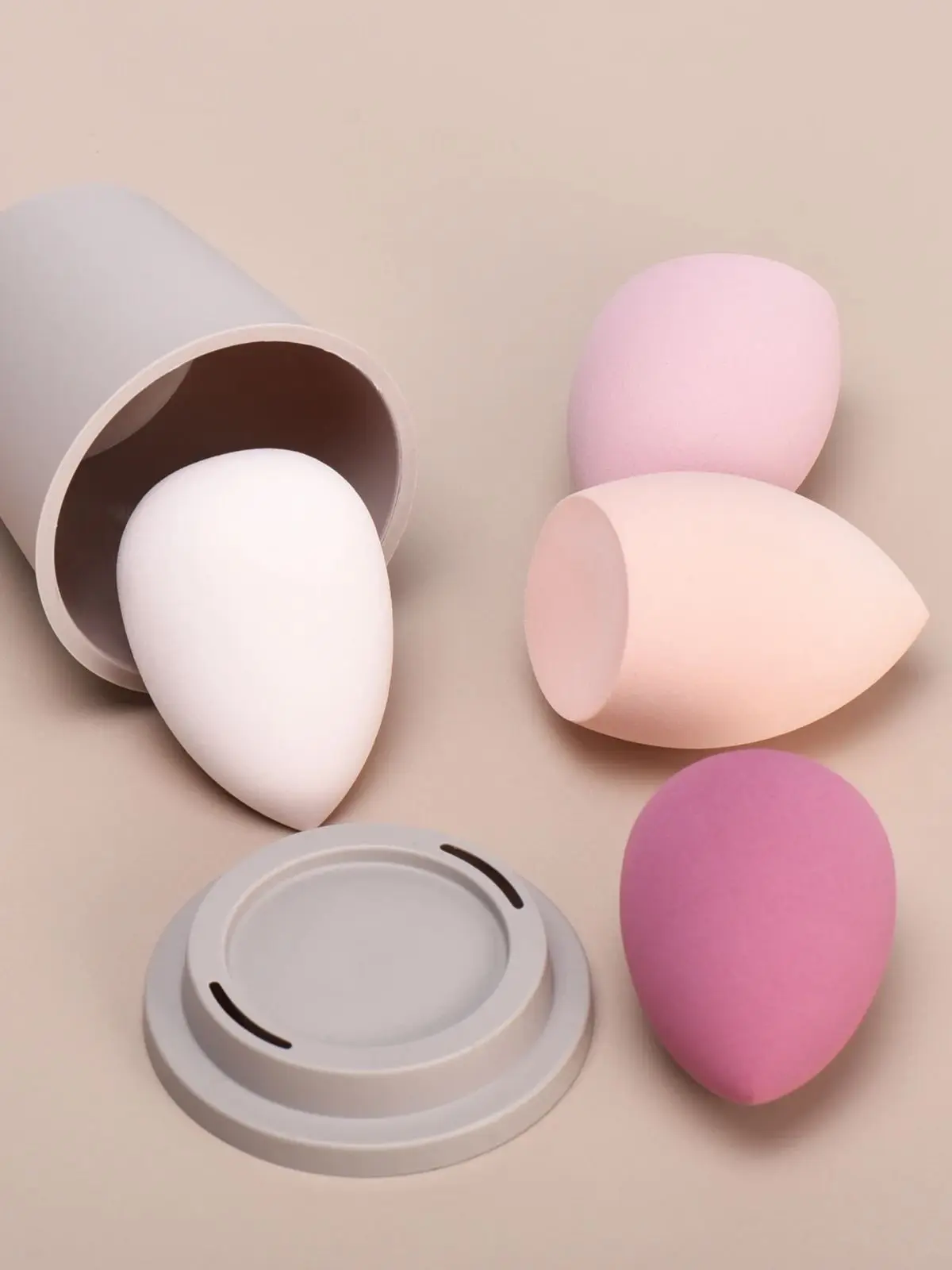 

4 barrels makeup sponge Foundation Blush concealer professional makeup tools Beauty makeup egg