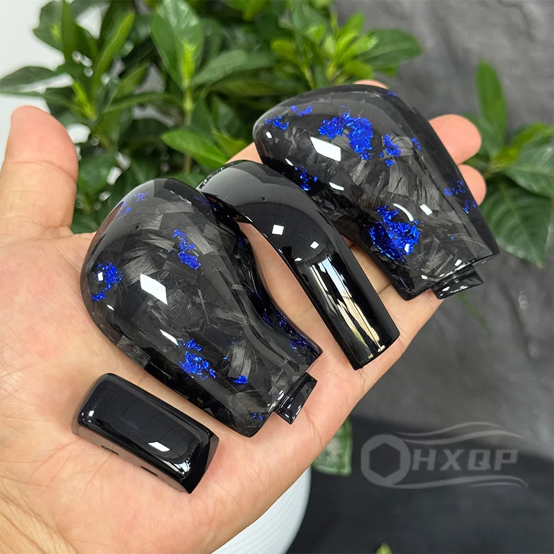 Customized Forged Carbon Fiber Side Cover Shift Gear Head Suitable for Volkswagen Passat CC Golf