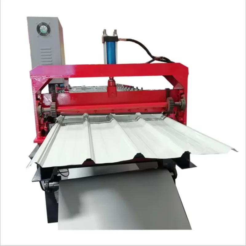 Hydraulic Tile Sheet Portable Metal Roofing Roll Forming Press Making Machine for Sale