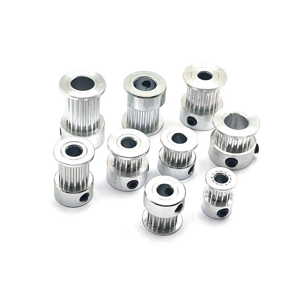 K-Type Timing Pulley Bore 4/5/6/6.35/7/8/10/12/14mm Belt Width 6/9/10/15mm Synchronous Wheel Belt Pulley
