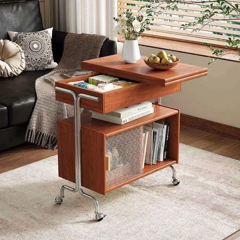 Minimalist Modern Luxury Coffee Table Movable And Storable Coffee Table For Living Room Home Furniture Small Spaces