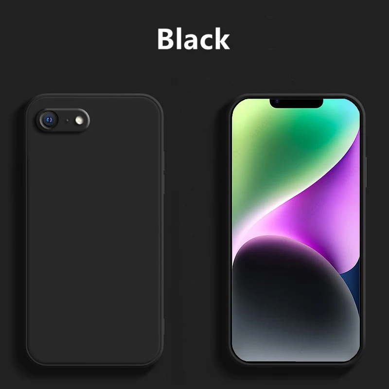 Apple iPhone 16e, 2020用のオリジナルの液体シリコンケース