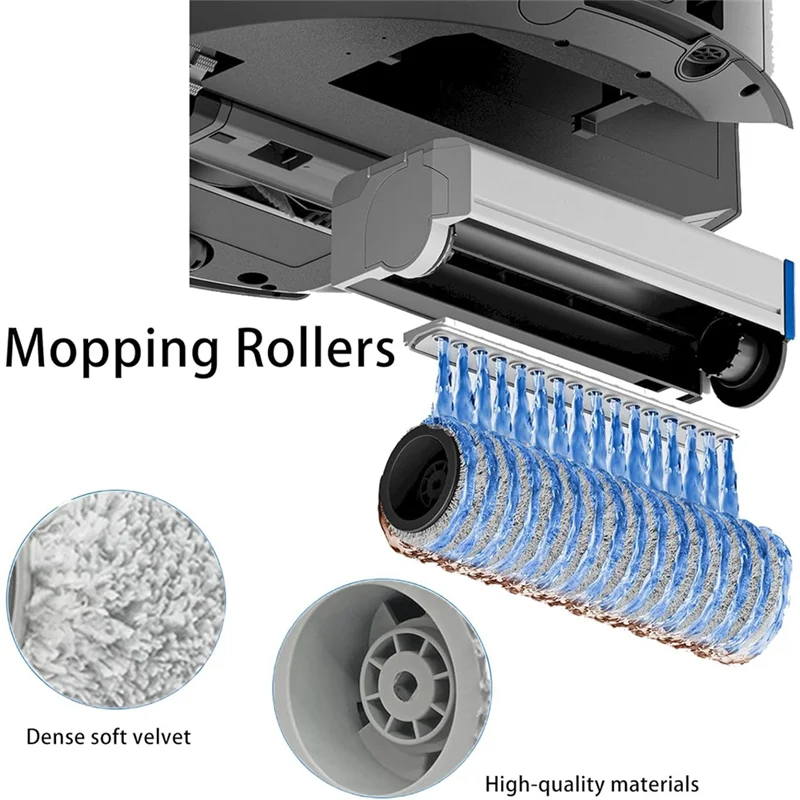 

Accessory Kit For Ecovacs Deebot T80/T80 Omni Vacuum Cleaner Main Side Brush HEPA Filters Dust Bags Spare Partsb64b