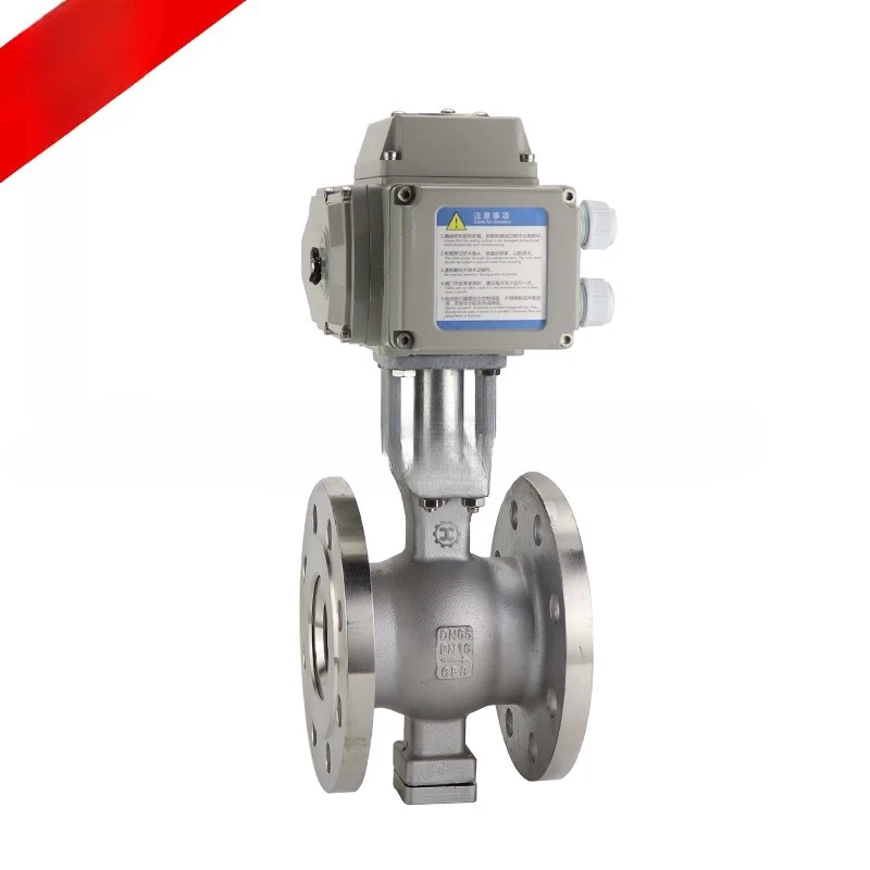 

Valve Stainless Steel Electric Adjustment V-shaped Ball Valve Flanged Ball Valve VQ947H-16 Hard Seal Ball Valve