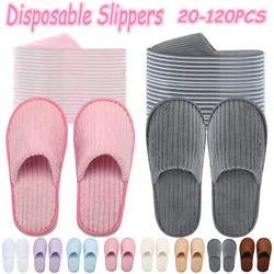 Disposable Slippers for Guests Hotel Slippers Disposable Spa slippers High Quality Washable Home Trips Party for Man and Woman