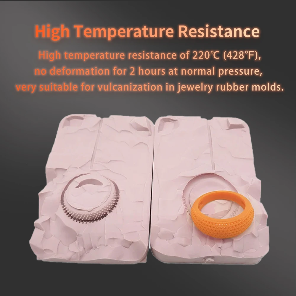 High Precision High Temp Resin 1kg, Thermal Stable SLA 3D Printer Resin for High Temperature Functional Workpieces