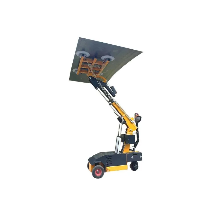 YG Hydraulic Electric Vacuum Glass Lifter Robot - usage example