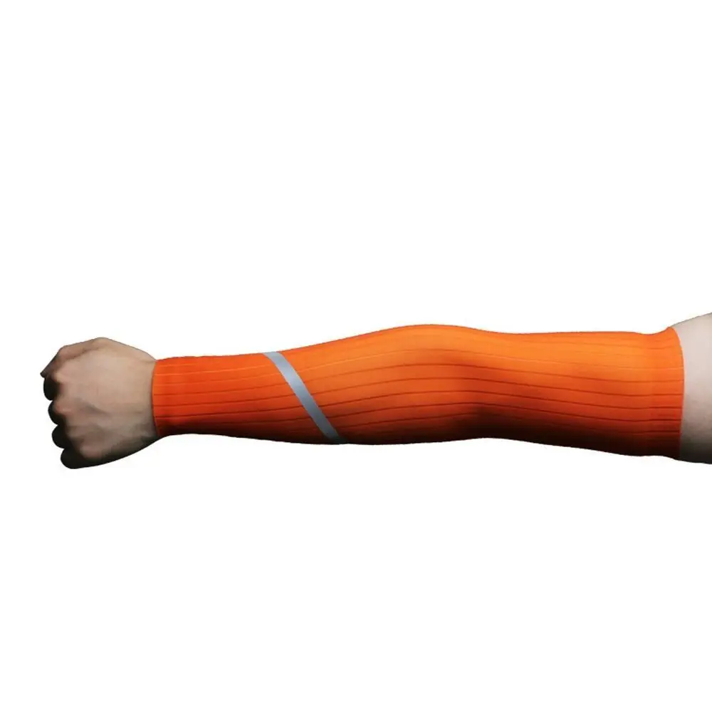 1 Pair of M L Cycling Arm Sleeve Breathable UV Protection Compression Arm Sleeves Cooling Anti-UV Basketball Arm Warmer Running