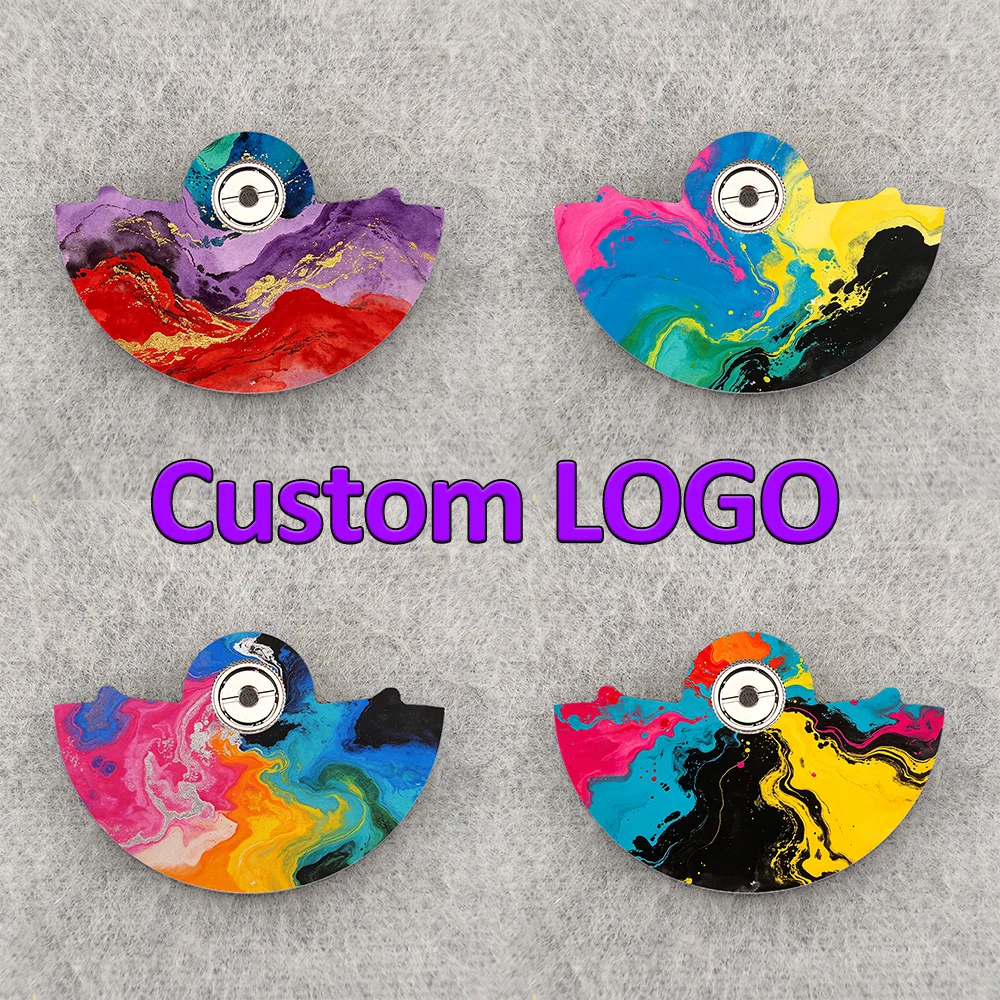 NH35 Oscillating Weight Rotors Colorful Abstract Fluid Art Rotors Fits NH35 36 38 4R Movement Replacement Mod Parts Custom Logo