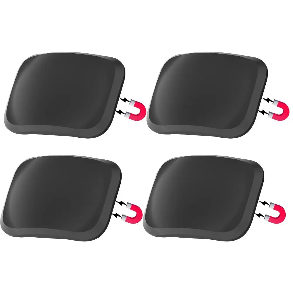 Silicone Magnetic Protective Case Waterproof Magnet Adsorption Tracker Protector Stable Anti-Lost Holder Cover for AirTag