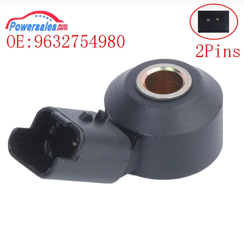 New Knock Sensor For Peugeot 206 207 307 CC 308 406 407 508 607 Citroen Xsara C3 C4 C5 DS3 DS4 Mini 9632754980 594631