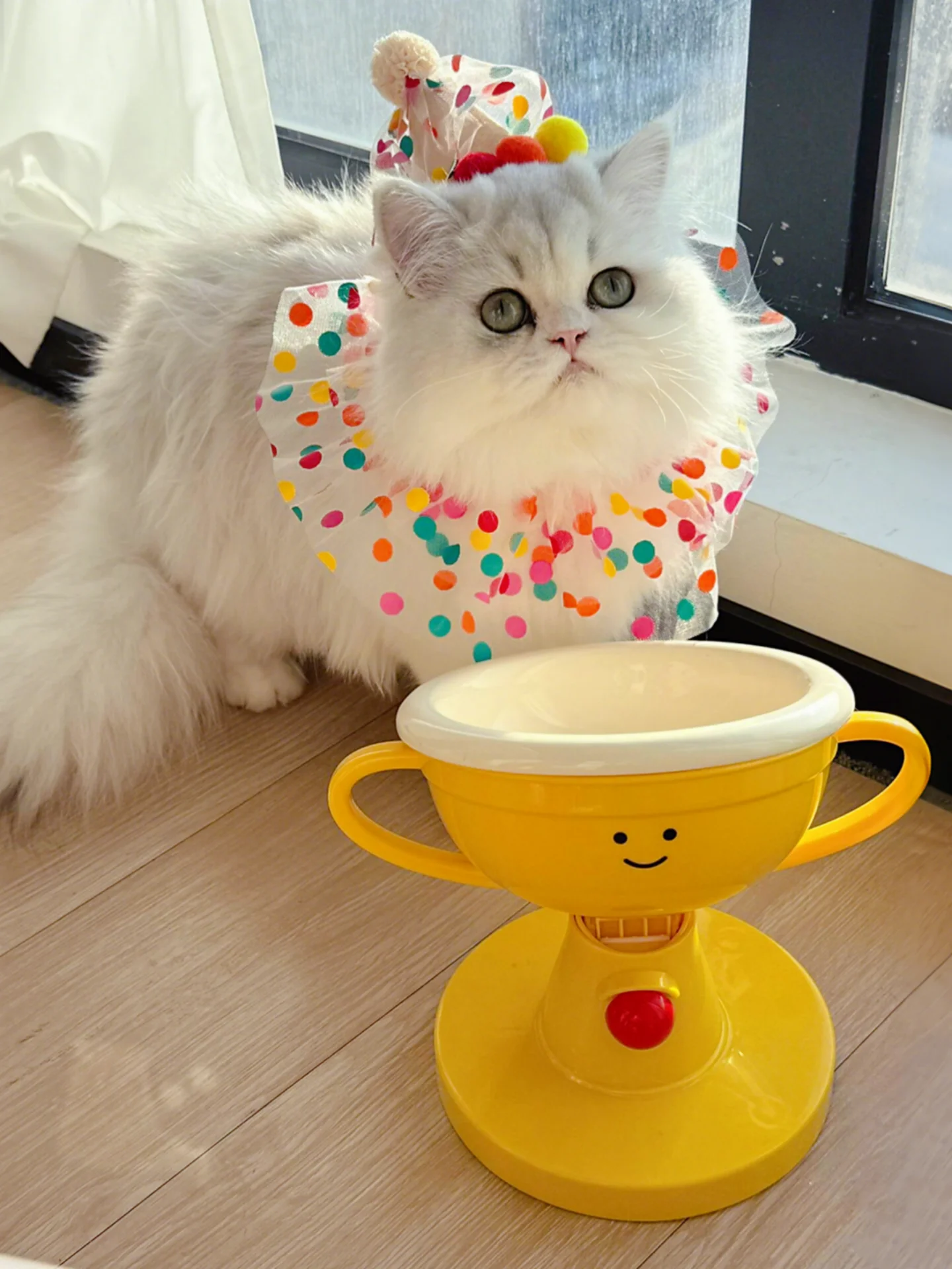 

Защитная чаша для позвоночника, стабильная миска для собаки большого диаметра, регулируемая на высоких ножках, креативная чашка с наградами, миска для домашних животных