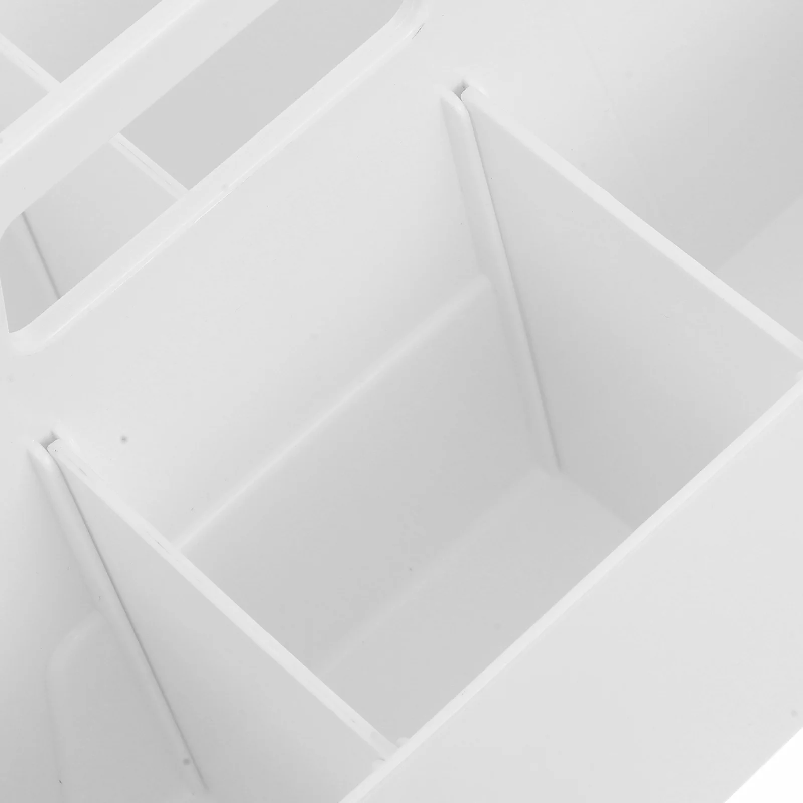 

Storage Box Desktop Organizer Stackable Makeup Tool Holder Multifunctional Categorized Tidy Design Basket with Dividers