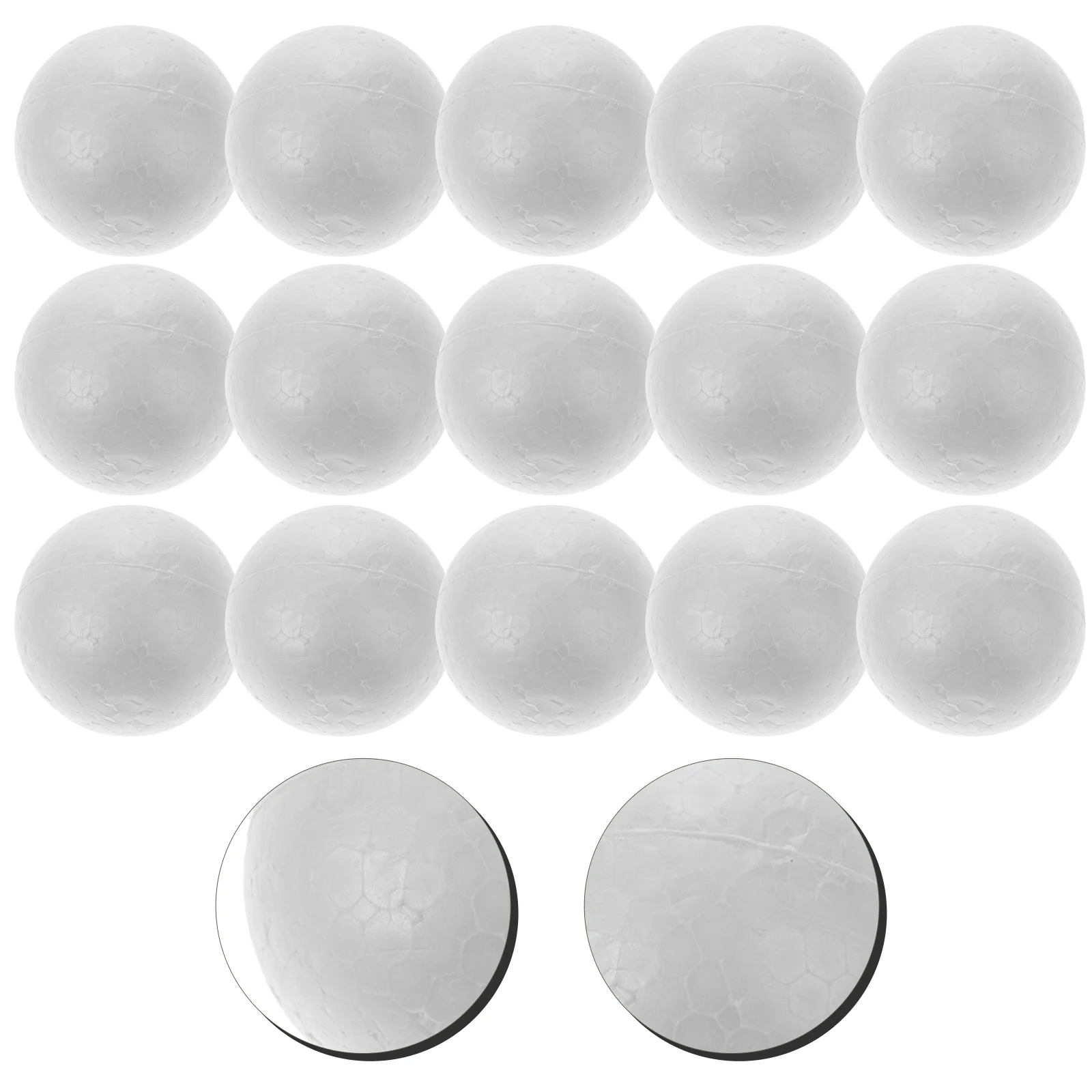 15 Uds bolas de poliestireno 10 Cm esferas escuela modelado decorativo DIY artesanía molde sólido blanco