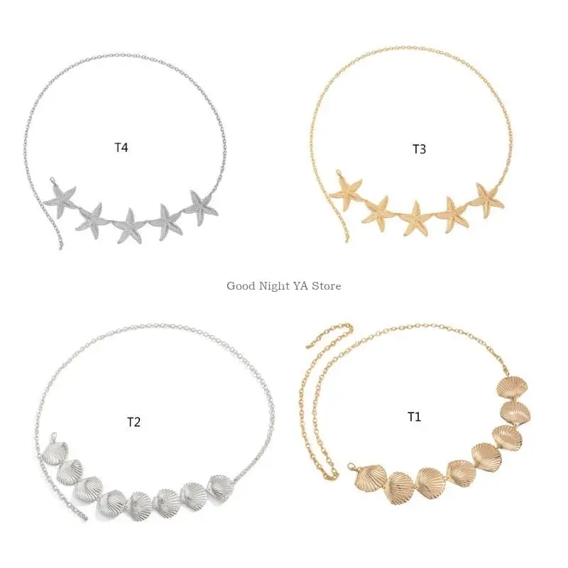 Модные звездочки по талии цепь