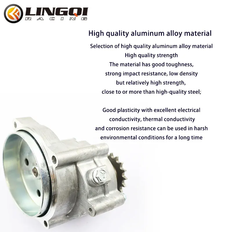 LINGQI Motorcycle Transmission System Clutch Chain Sprocket 11T 13T 14T 17T 20T Drum Gear Box For Mini Pocket Quad Dirt Bike view 2