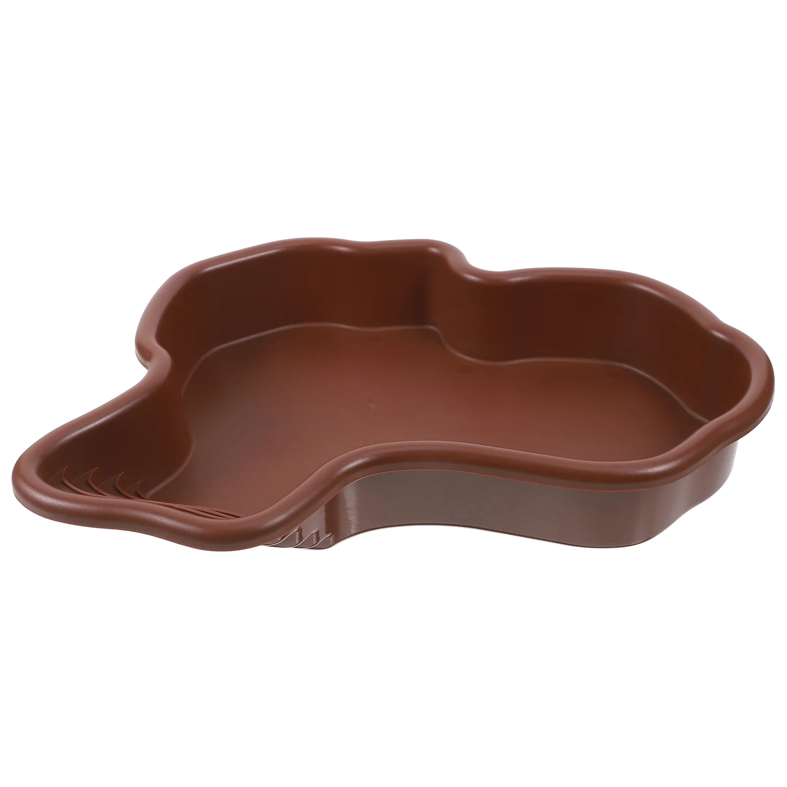 

Size Turtle Bathtub Swimming Pool Bathing Basin for Habitat Accessories Landscape nament Design for Reptile