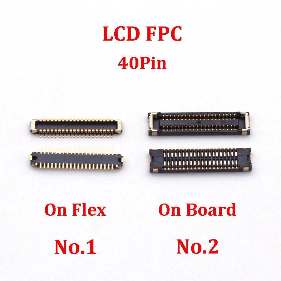 2-10pcs LCD Display Screen FPC Connector For Xiaomi POCO X3 / X3 Pro NFC USB Charger Charging Contact Plug Battery Connector